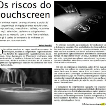 Os riscos do touchscreen – Empresas e Negócios – Página 12