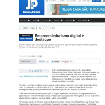 Empreendedorismo digital é destaque – Jornal da Paraíba Online