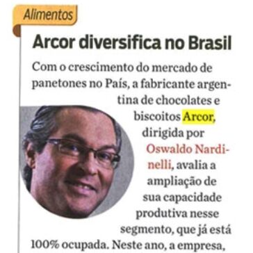 Arcor diversifica no Brasil – Isto é Dinheiro