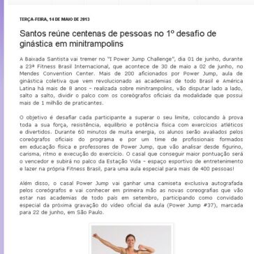 Santos reúne centenas de pessoas no 1° desafio de ginástica em minitrampolins – Contato Comunicação