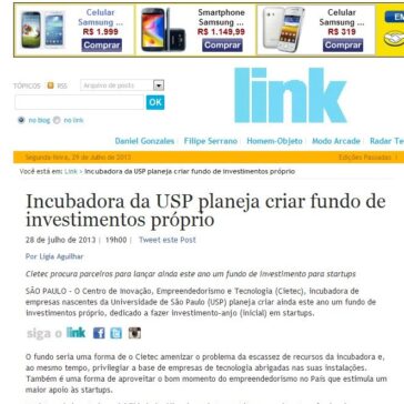 Incubadora da USP planeja criar fundo de investimentos próprio – Estadão.com.br
