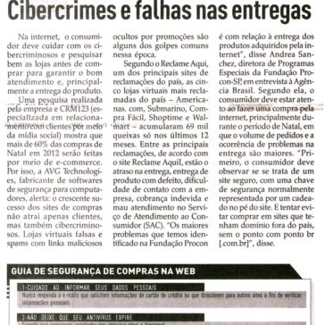 Cibercrimes e falhas nas entregas – Jornal Bem Paraná