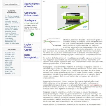 AVG orienta consumidores para boas compras online nesse Natal – Notícias Legais