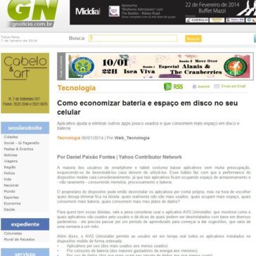 Como economizar bateria e espaço em disco no seu celular – GNotícias