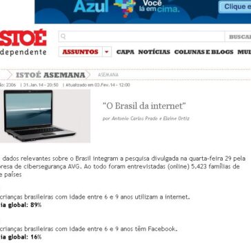 “O Brasil da internet” – Isto É (Online)