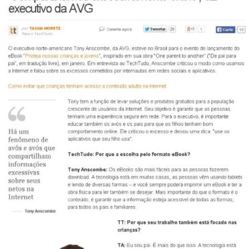 Compartilhamos excessivamente online’, diz executivo da AVG – TechTudo