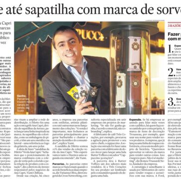 Vale até sapatilha com marca de sorvete – O Estado de S.Paulo – Página B14