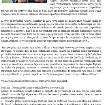57% DAS CRIANÇAS ATÉ 5 ANOS SABEM UTILIZAR APLICATIVOS DE SMARTPHONES MAS APENAS 14% SABEM AMARRAR OS SAPATOS – Negócios em Família