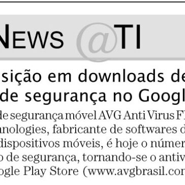 Primeira posição em downloads de aplicativos de segurança no Google Play – Empresas e Negócios