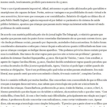 Tecnologia em excesso afeta a saúde física e mental das crianças – Paraná Imprensa