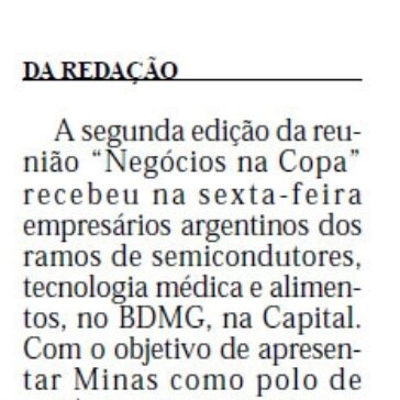 Rodada reúne empresários argentinos em Belo Horizonte – Diário do Comércio