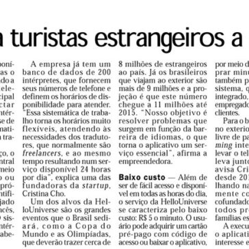 Aplicativo ajuda turistas estrangeiros a se comunicar – Diário do Comércio
