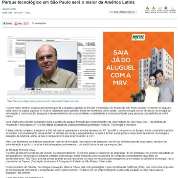 Parque tecnológico em São Paulo será o maior da América Latina – Folha da Região