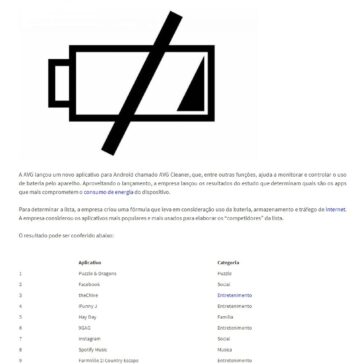 Veja a lista dos aplicativos que mais consomem bateria no Android – Maceió.com.br