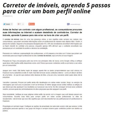 Corretor de imóveis, aprenda 5 passos para criar um bom perfil online – QImóveis