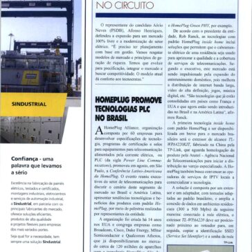 HOMEPLUG PROMOVE TECNOLOGIAS PLC NO BRASIL – Eletricidade Moderna – Página 14 a 16
