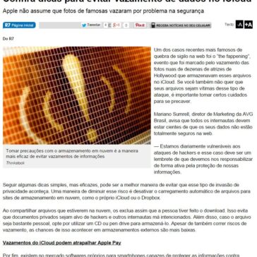 Confira dicas para evitar vazamento de dados no iCloud – R7 Notícias