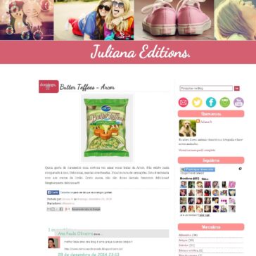 Butter Toffees – Arcor – Juliana Editions