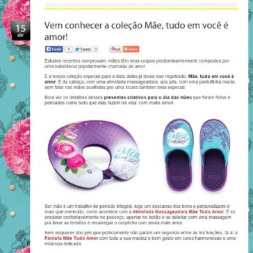 Vem conhecer a coleção Mãe, tudo em você é amor! – Imaginarium
