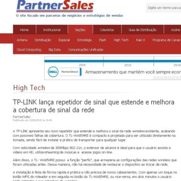 TP-LINK lança repetidor de sinal que estende e melhora a cobertura de sinal da rede – Partner Sales