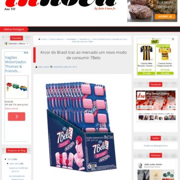 Arcor do Brasil traz ao mercado um novo modo de consumir 7Belo – Design Innova