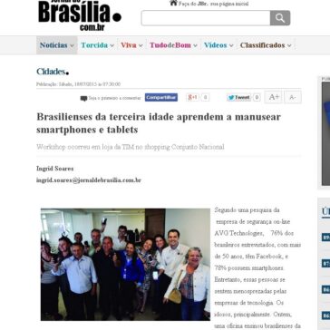 Brasilienses da terceira idade aprendem a manusear smartphones e tablets – Jornal de Brasília