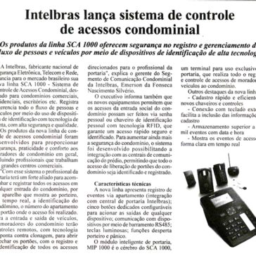 Intelbras lança sistema de controle de acessos condominial – A Eletrônica em Foco