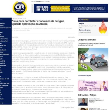 Pílula para combater criadouros da dengue aguarda aprovação da Anvisa – CR Com