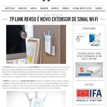 TP-LINK RE450 é novo extensor de sinal Wi-Fi – Xá das 5