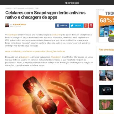 Celulares com Snapdragon terão antivírus nativo e checagem de apps – Tech Tudo