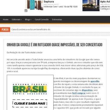 OnHub da Google é um roteador quase impossível de ser consertado – Conexão Penedo