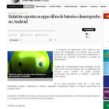 Relatório aponta os apps vilões de bateria e desempenho no Android – Cenário MT