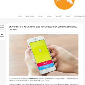 SNAPCHAT É O APLICATIVO QUE MAIS PREJUDICA SEU SMARTPHONE, DIZ AVG – Escalada Café