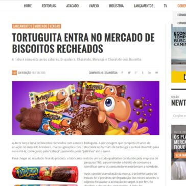 Tortuguita entra no mercado de biscoitos recheados – Newtrade
