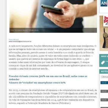 Você tem um smartphone protegido de vírus e crackers? – A Notícia