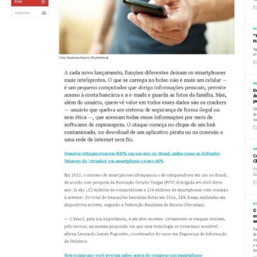 Você tem um smartphone protegido de vírus e crackers? – Diário Catarinense