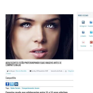 Adolescentes estão photoshopando suas imagens antes de compartilhá-las – Consumidor Moderno