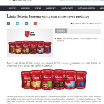 Linha Selecta Supreme conta com cinco novos produtos – Alimentos e Bebidas
