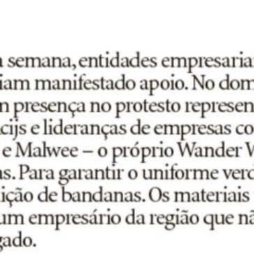 QUEM APOIOU – A Notícia