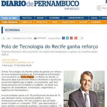Polo de Tecnologia do Recife ganha reforço – Diário de Pernambuco