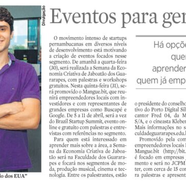 Eventos para gerar negócios – Jornal do Commércio