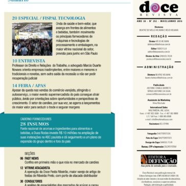 Metas em fermentação – Doce Revista – Páginas 4, 28 a 29