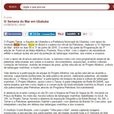 III Semana do Mar em Ubatuba – Portal naval