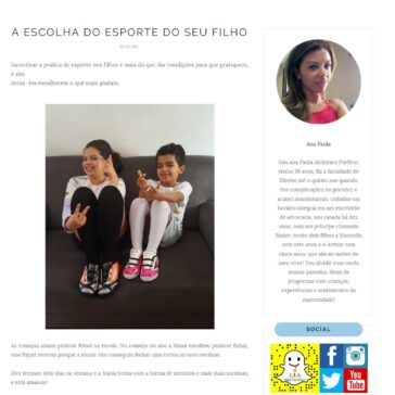 A escolha do esporte do seu filho – Sampa Com Criança