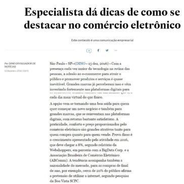 Especialista dá dicas de como se destacar no comércio eletrônico – Estadão.com.br