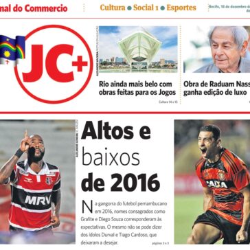 A gangorra do futebol local em 2016 – Jornal do Commércio