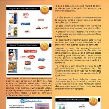 8º Prêmio Maiores e Melhores da Panificação Brasileira – Revista Panificação Brasileira