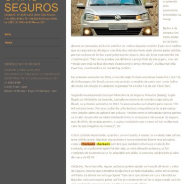 Modelos mais roubados têm valor do seguro mais alto – Grupo União Seguros