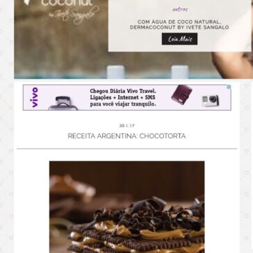 Receita argentina: Chocotorta – Saia e Tênis
