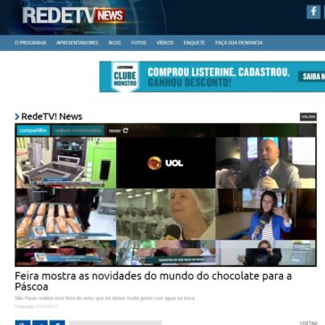 Feira mostra as novidades do mundo do chocolate para a Páscoa – Rede TV